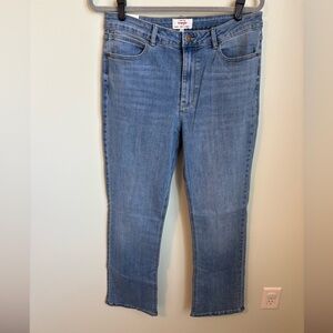 Wrangler Women's Blue Jeans High-Rise Bootcut, Size 12